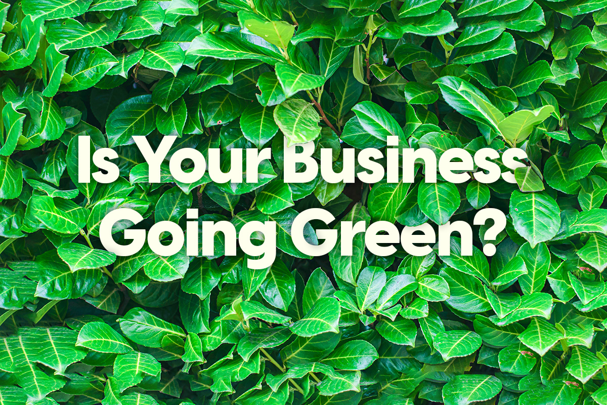 Is You Business Going Green